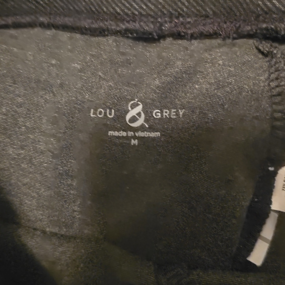 Lou & Grey Charcoal Leggings Size M (0718) - Picture 3 of 5